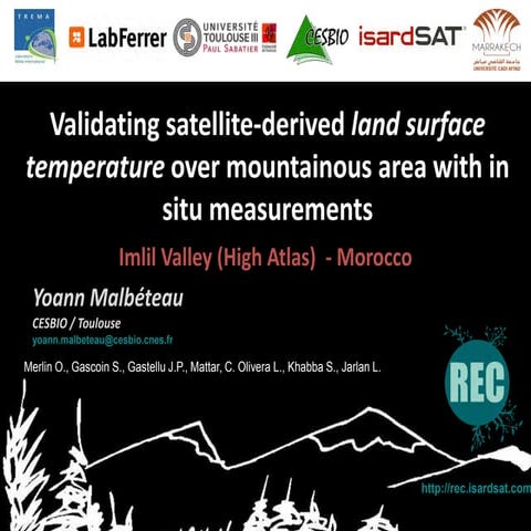 Validating satellite-derived land surface temperature over mountainous area w...