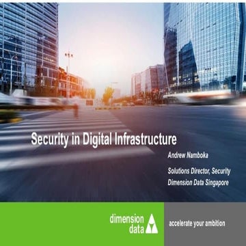 Security within digital infrastructure | PDF