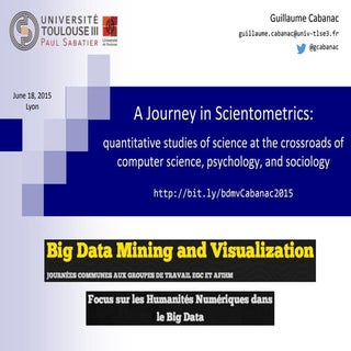 A Journey in Scientometrics: quanti...