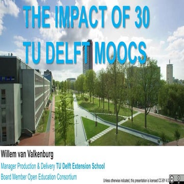 TU Delft Impact of moocs for EADTU HOME project