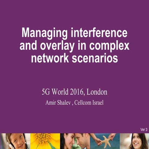 Managing interference and overlay in complex network scenarios