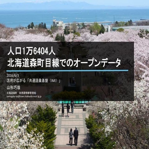201606北海道森町のオープンデータ(ipa版)