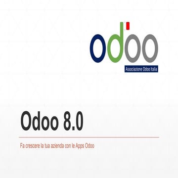 201607 03 - odoo 8.0