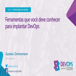 Ferramentas que você deve conhecer ...