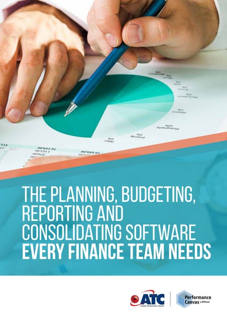 The Planning, Budgeting, Reporting and Consolidating software every Finance team needs