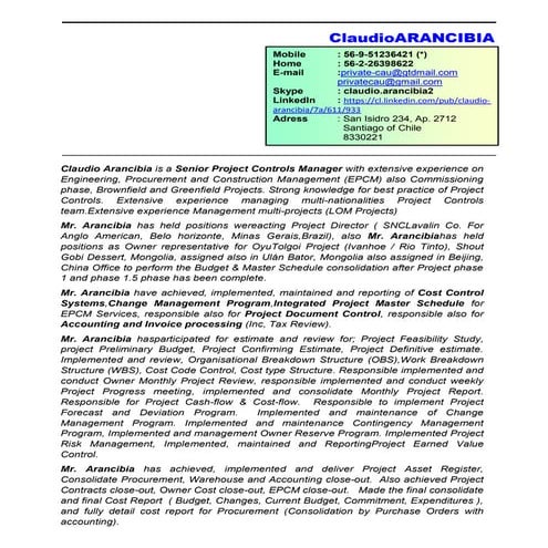 PMP and Planning Process Equivalents | PDF