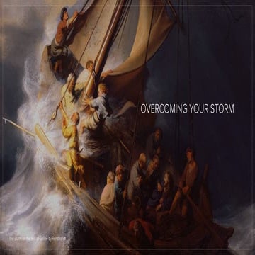 How to Overcome Your Storm