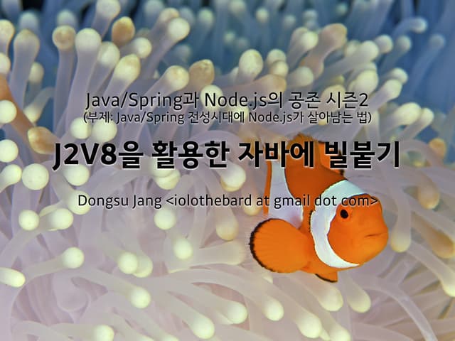 Java/Spring과 Node.js의 공존 시즌2