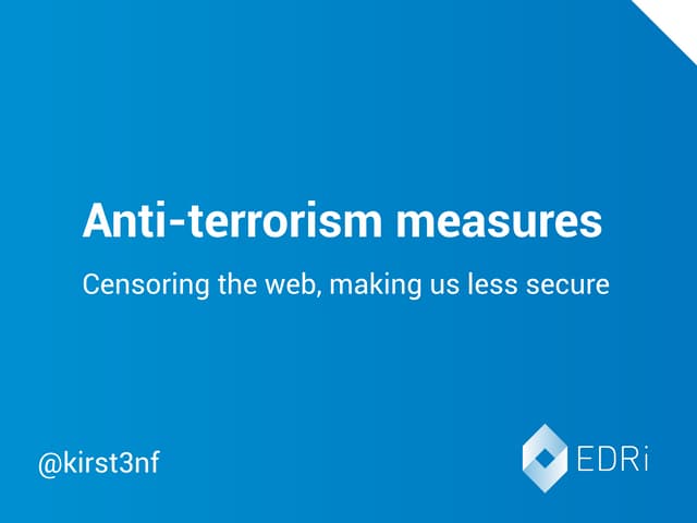 12.NP: Anti-terrorism measures - Ce...