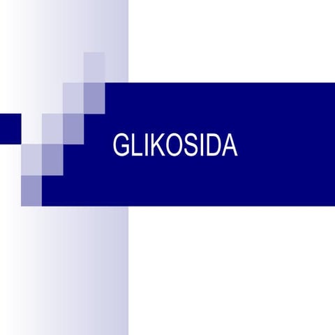 glikosida