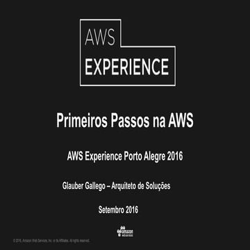 Primeiros Passos na AWS