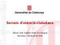 Serveis d'atenció ciutadana