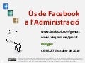 Sessió Ús de Facebook a l'Administració