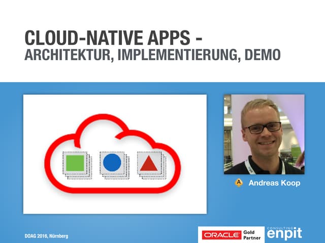 Cloud-native Apps - Architektur, Implementierung, Demo