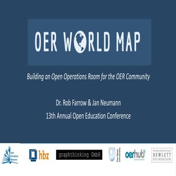 Building an Open Operations Room for the OER Community #opened16