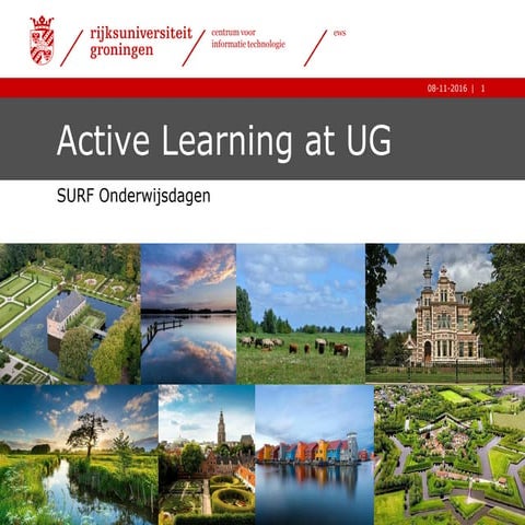 Learning Analytics bij de Rijksuniversiteit Groningen