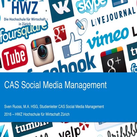 CAS Social Media Management