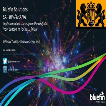 BW4/HANA implementation stories | sitNL 2016