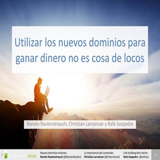 Utilizar los nuevos dominios para g...