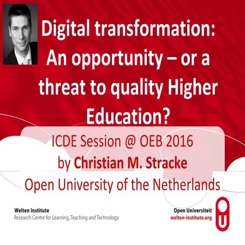 2016-12-02 ICDE Digital Transformation Quality HE Christian M. Stracke