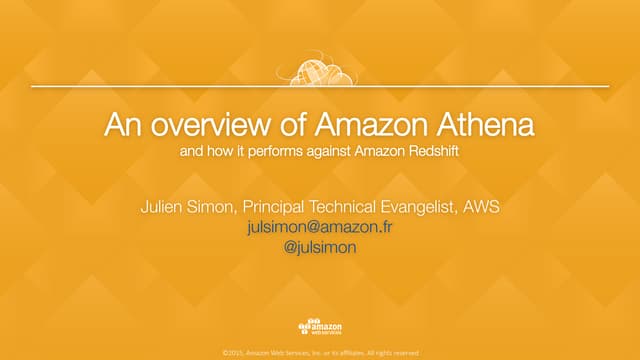 An overview of Amazon Athena