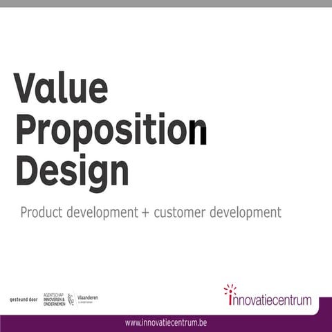 20161211 bs presentatie value proposition design