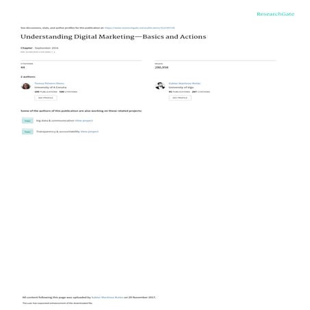 20162 understandingdigitalmarketingbasicsandactions