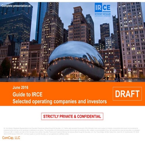 ComCap IRCE Presentation