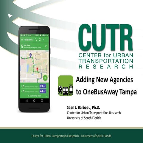 Adding New Agencies to OneBusAway Tampa