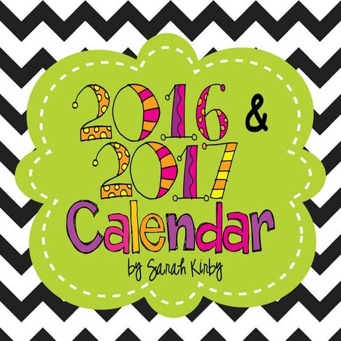 2016 and2017editablecalendarpdf version | PPT