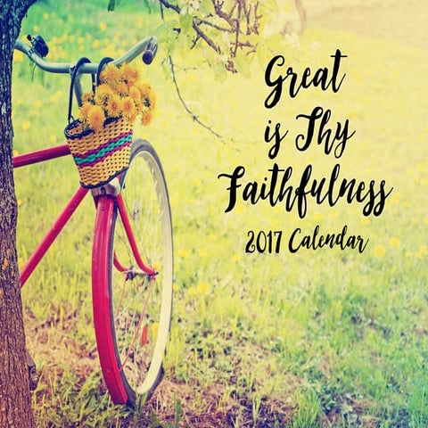 2017 Calendar Jennifer Guter