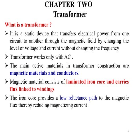 2016            Chapter -2 (transformer).pptx