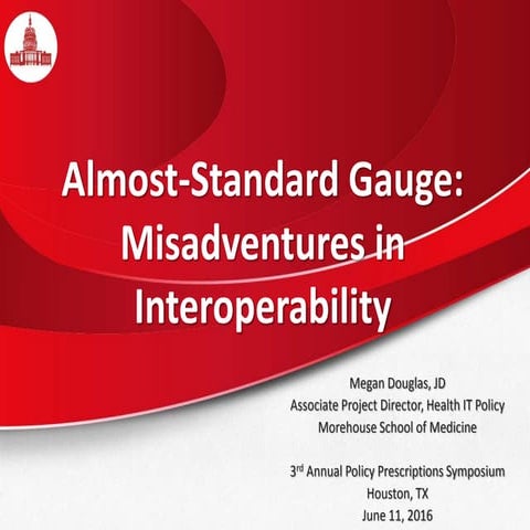 Misadventures in Interoperability