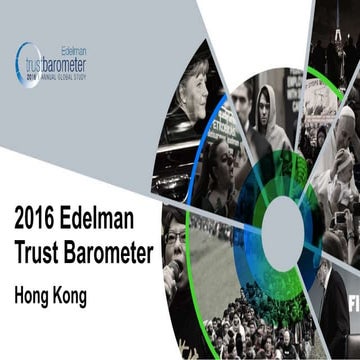 2016 Edelman Trust Barometer Hong Kong 
