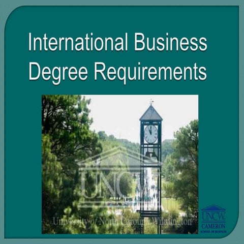 2016 fall inb requirements