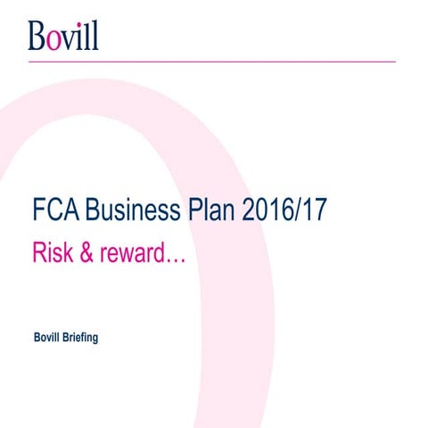2016 fca look ahead   bovill briefing