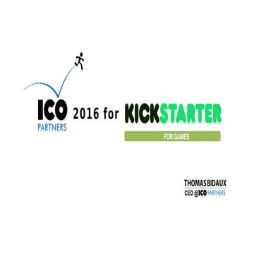 2016 for Games on Kickstarter