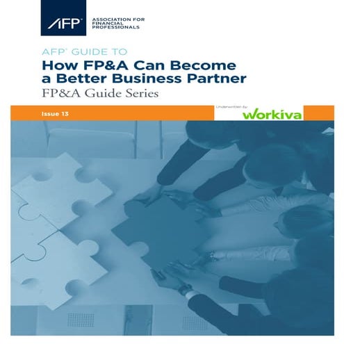 Jenny Okonkwo How FP&A Can Become a Better Business Partner