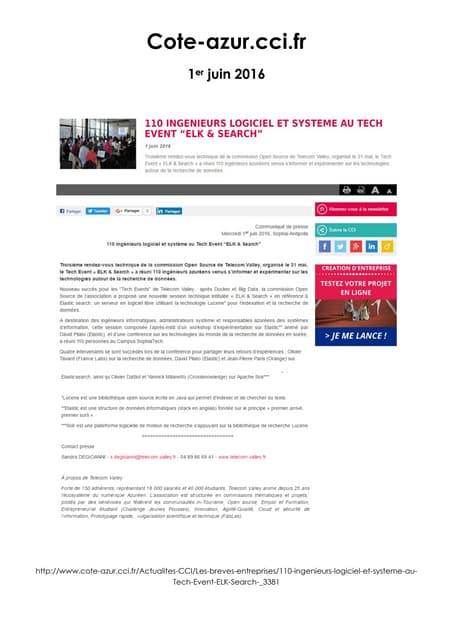 Revue de presse Telecom Valley - Ju...