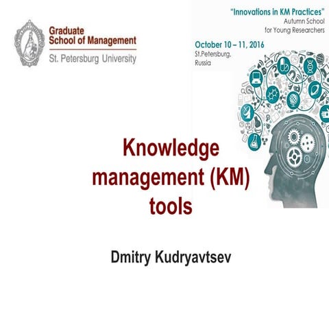 Knowledge management (KM) tools