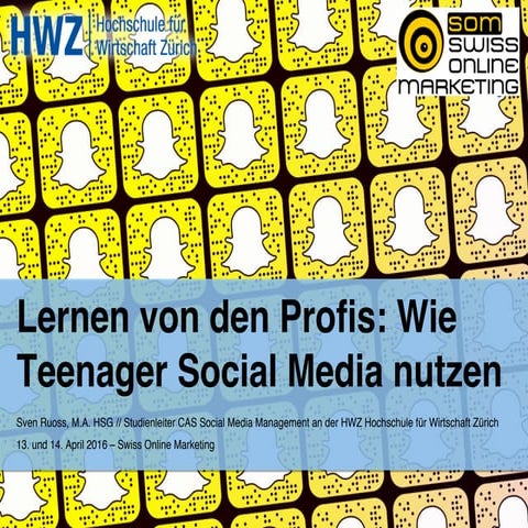 Lernen von den Profis: Wie Teenager Social Media nutzen 