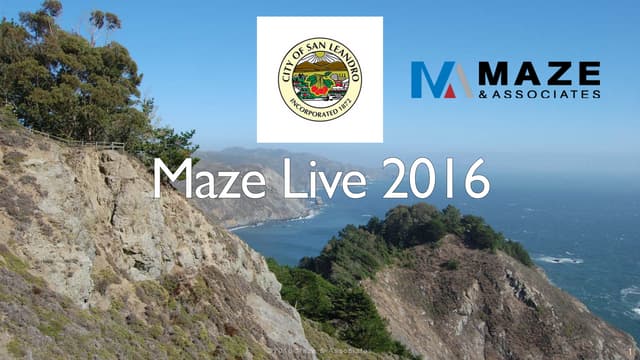 2016 Maze Live 1 GASB update