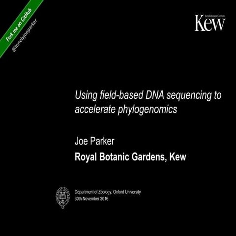 Using field-based DNA sequencing to accelerate phylogenomics