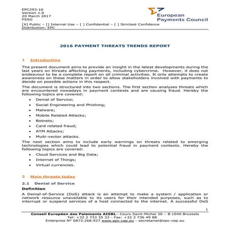 2016 payment threats trends report