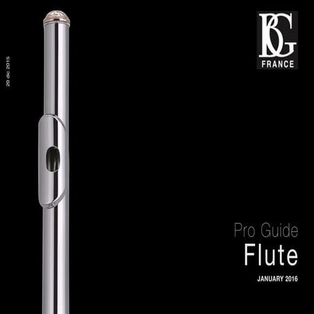 PRO Guide BG France Flute | PDF