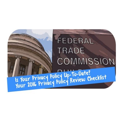 2016 Privacy Policy Review Checklist