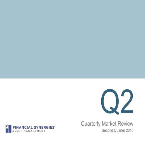 Financial Synergies | Q2 2016 Market Review