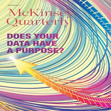 2016 q4 McKinsey quarterlyy - does your data have a purpose