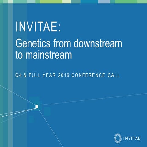 Invitae Investment Presentation | PPTX