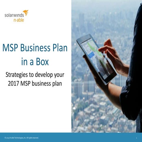 MSP Business Plan in a Box
